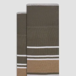 Striped Mid-Calf Socks