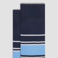 Striped Mid-Calf Socks
