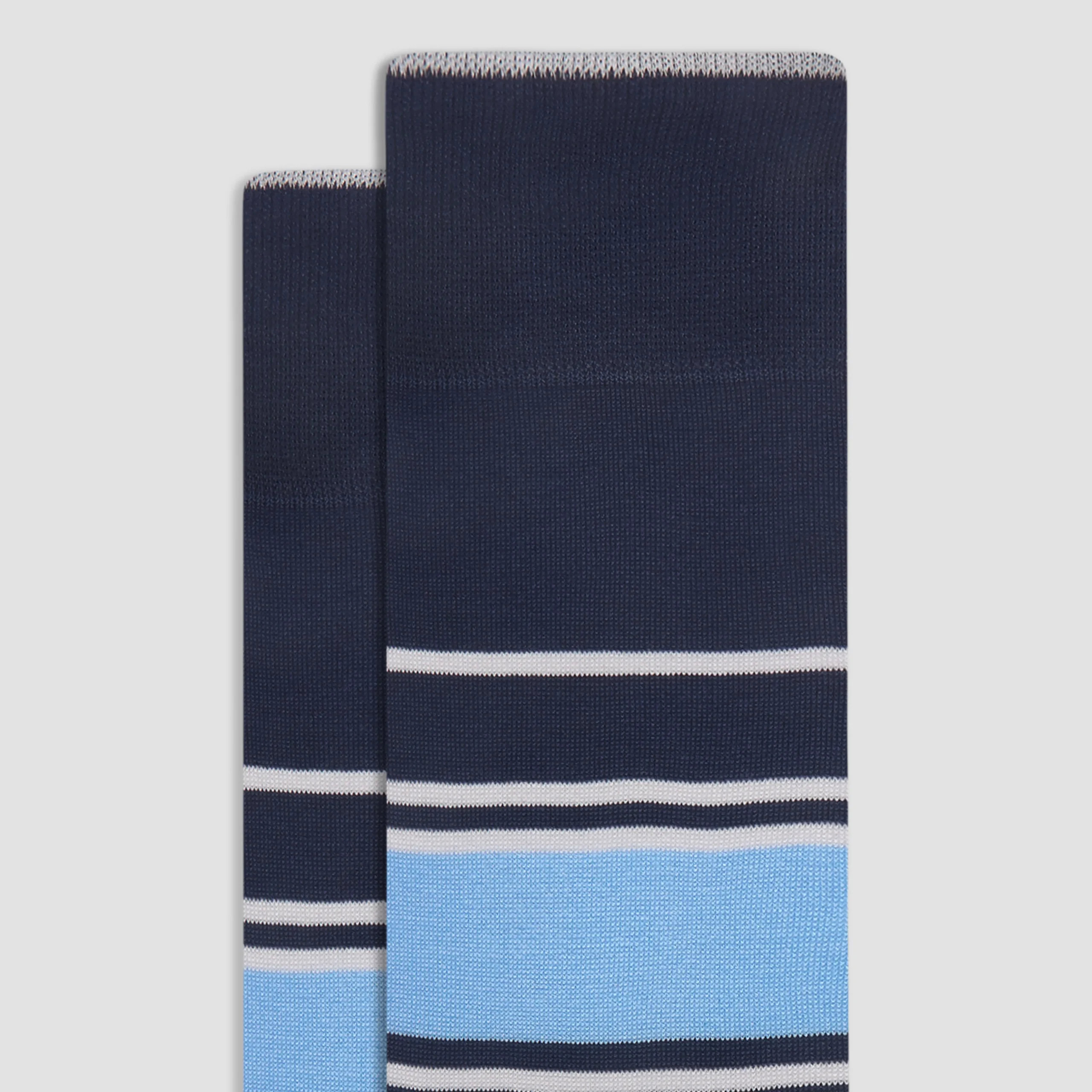 Striped Mid-Calf Socks