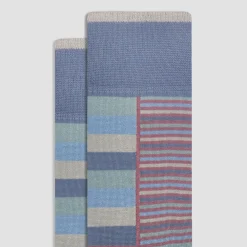 Striped Mid-Calf Socks