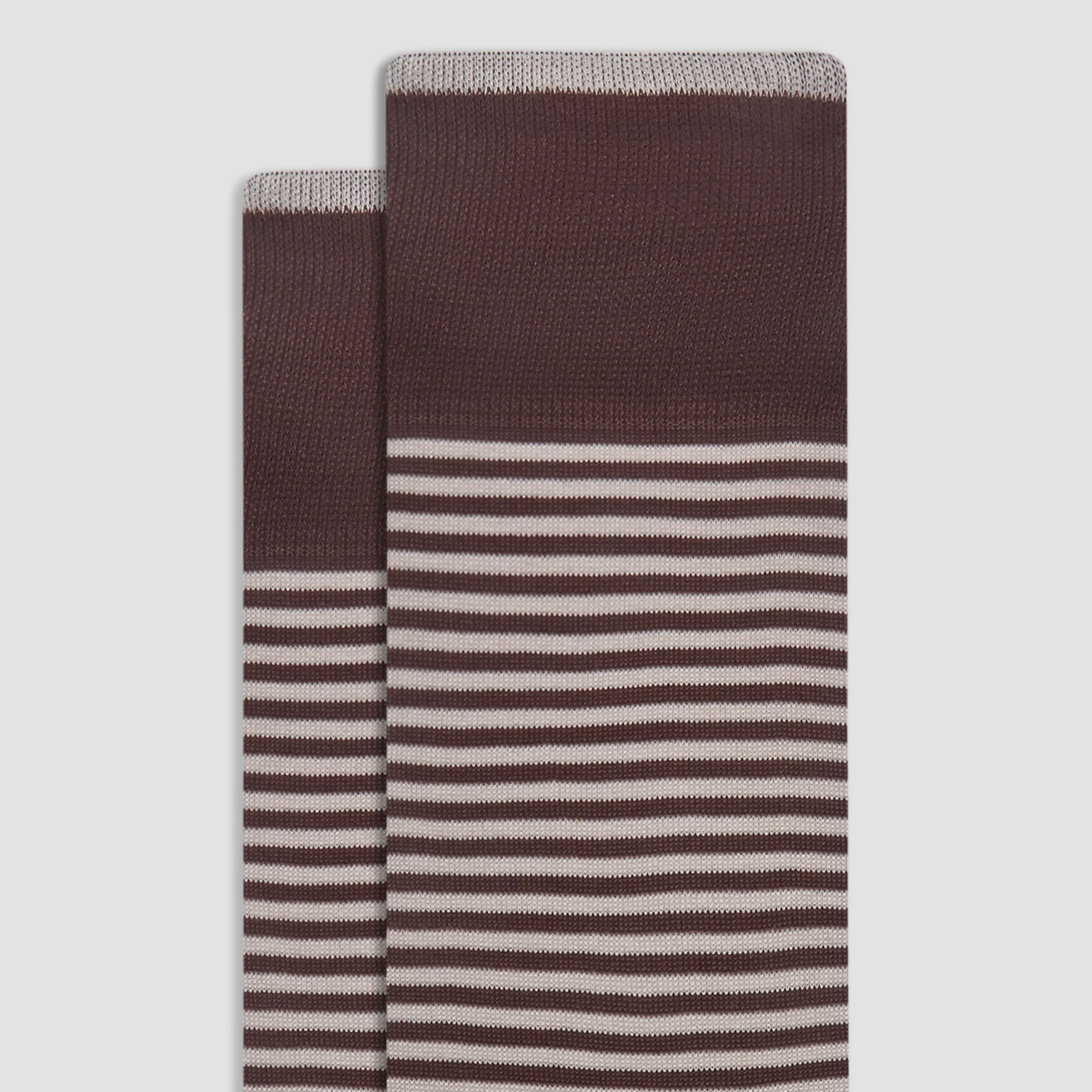 Striped Mid-Calf Socks
