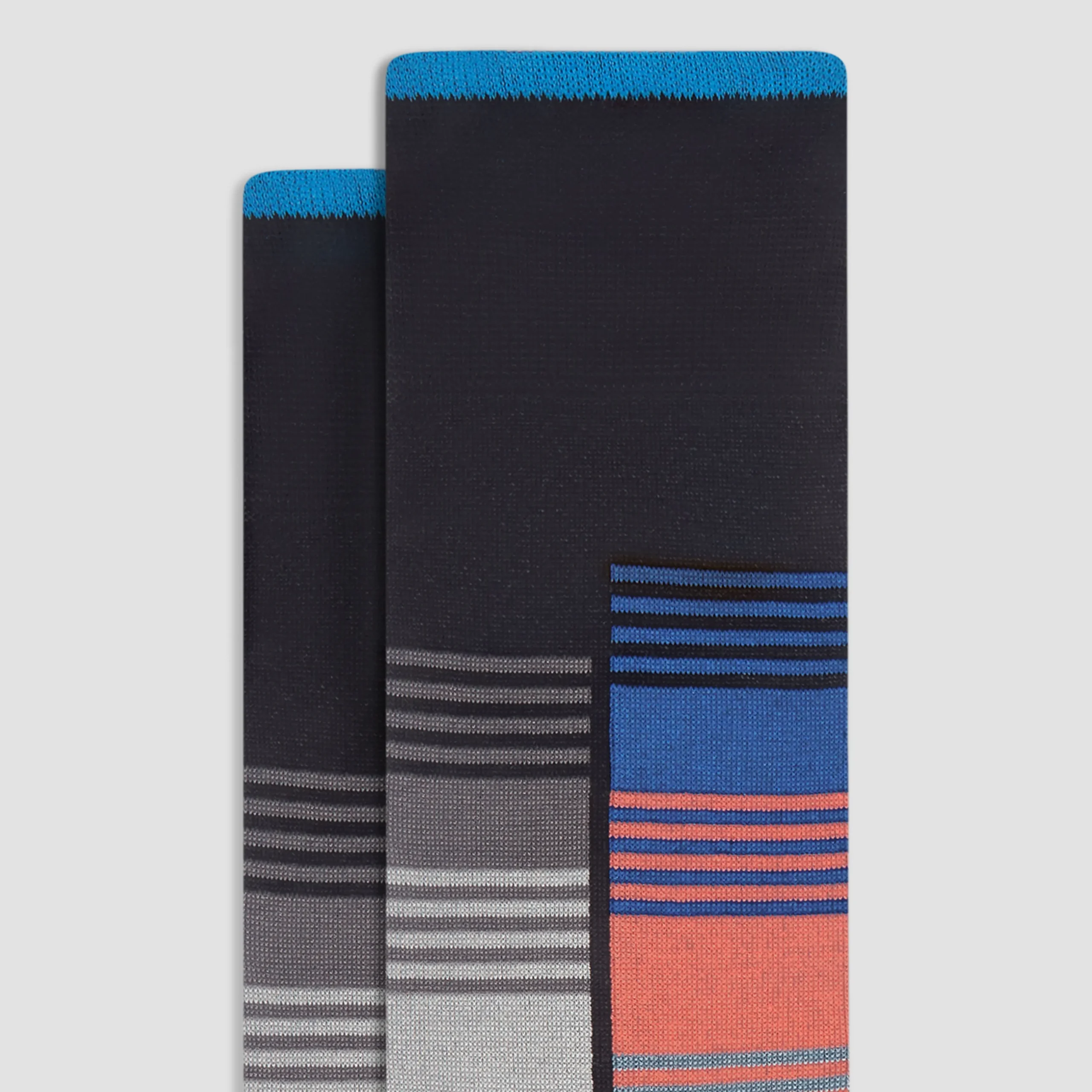 Striped Mid-Calf Socks
