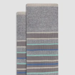 Striped Mid-Calf Socks