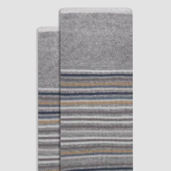 Striped Mid-Calf Socks