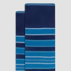 Striped Mid-Calf Socks