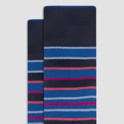 Striped Mid-Calf Socks