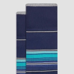 Striped Mid-Calf Socks