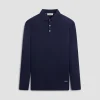 Super Merino Solid Polo Sweater