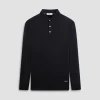 Super Merino Solid Polo Sweater