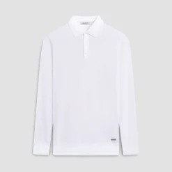 Super Merino Solid Polo Sweater