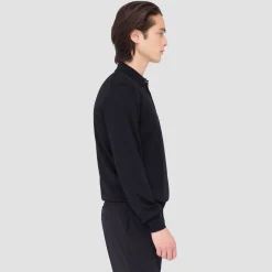 Super Merino Solid Polo Sweater