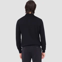 Super Merino Solid Polo Sweater