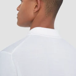 Super Merino Solid Polo Sweater