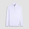 Textured Performance Quarter-Zip Pullover