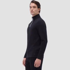Textured Performance Quarter-Zip Pullover