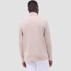 Textured Performance Quarter-Zip Pullover