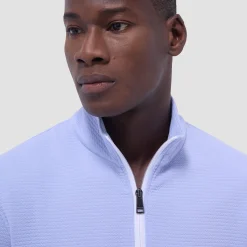 Textured Performance Quarter-Zip Pullover