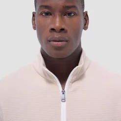 Textured Performance Quarter-Zip Pullover