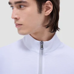 Textured Performance Quarter-Zip Pullover