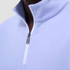 Textured Performance Quarter-Zip Pullover