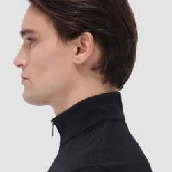 Textured Performance Quarter-Zip Pullover