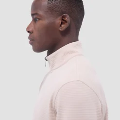 Textured Performance Quarter-Zip Pullover