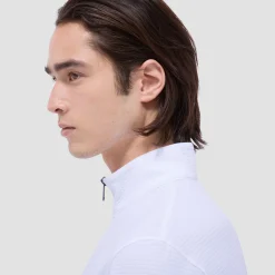 Textured Performance Quarter-Zip Pullover