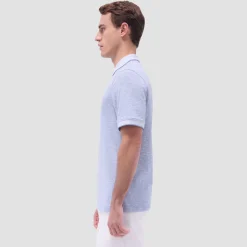 Textured Quarter-Zip Polo Shirt
