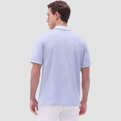 Textured Quarter-Zip Polo Shirt