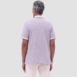 Textured Quarter-Zip Polo Shirt