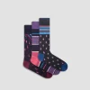 Three-Pair Assorted Sock Box