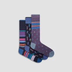 Three-Pair Assorted Sock Box