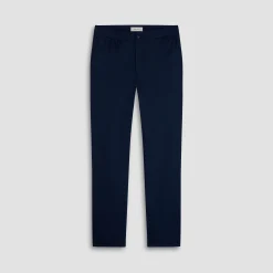Tristan Linen-Cotton Drawstring Pants