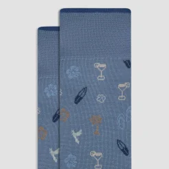 Tropical Cocktail Mid-Calf Socks