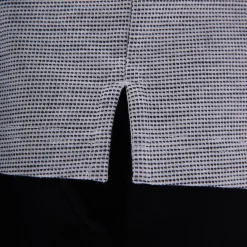 Two-Tone Bird's Eye Polo Shirt