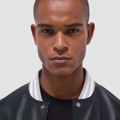 Varsity Hybrid Bomber Jacket