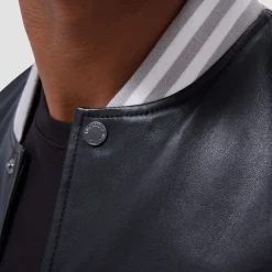 Varsity Hybrid Bomber Jacket
