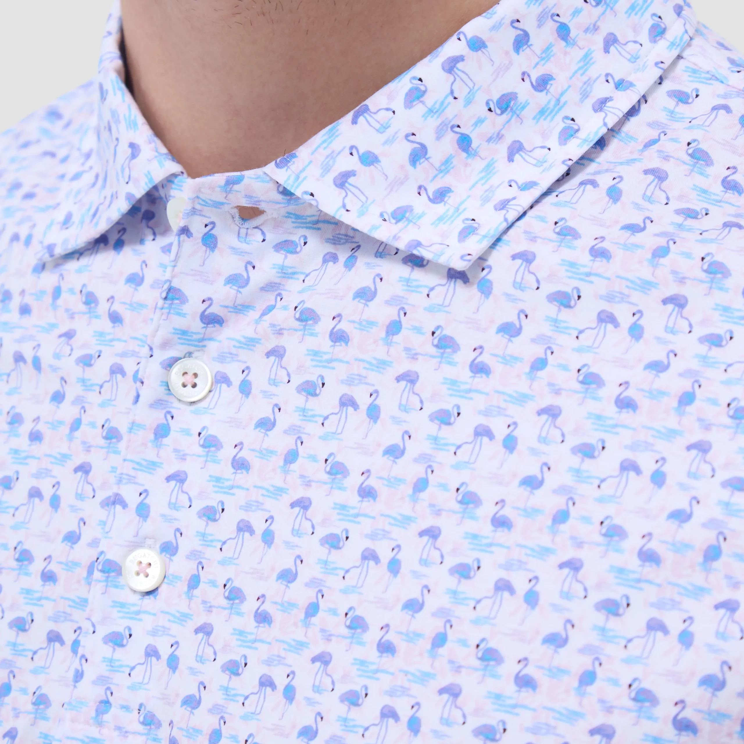 Victor Flamingo OoohCotton Polo Shirt