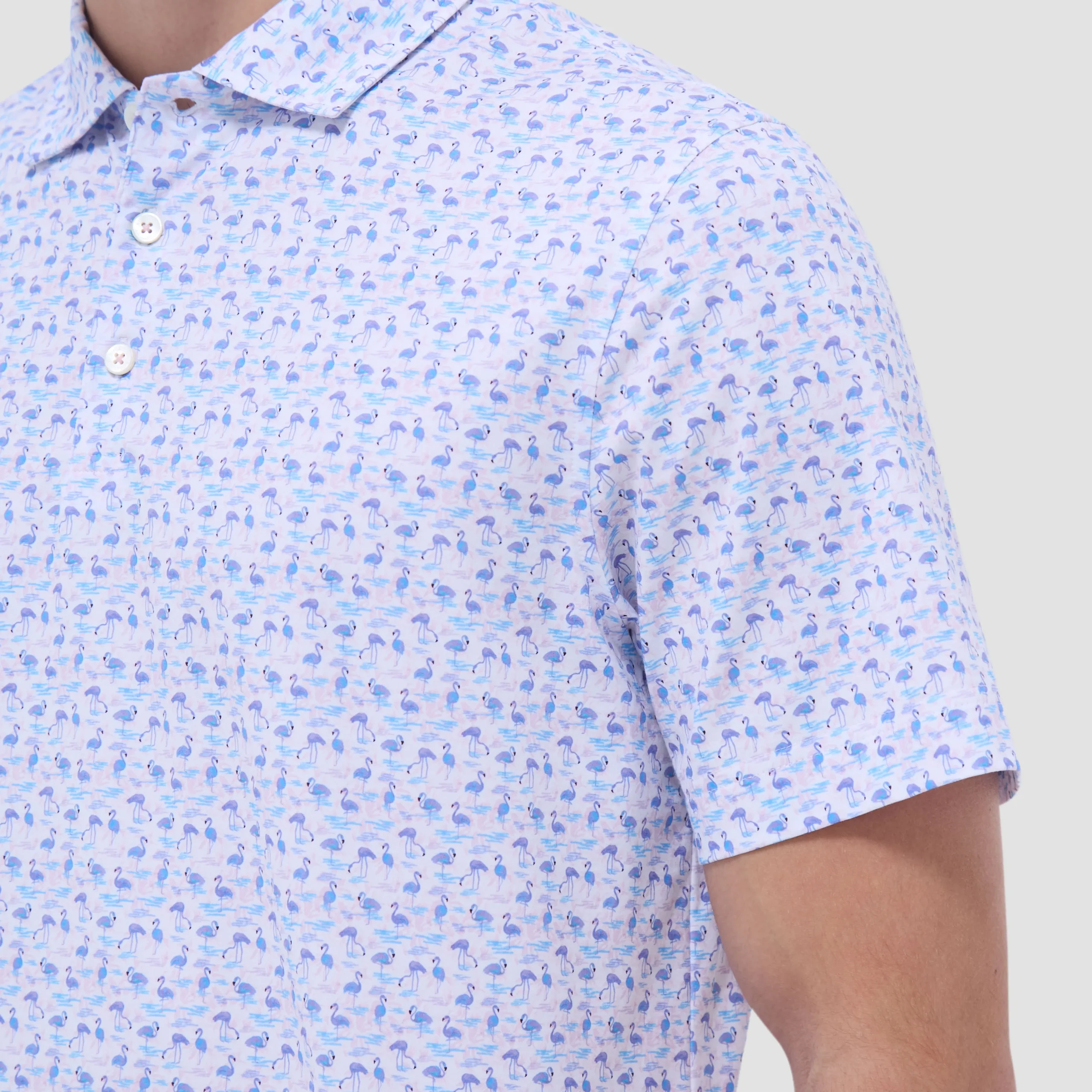 Victor Flamingo OoohCotton Polo Shirt