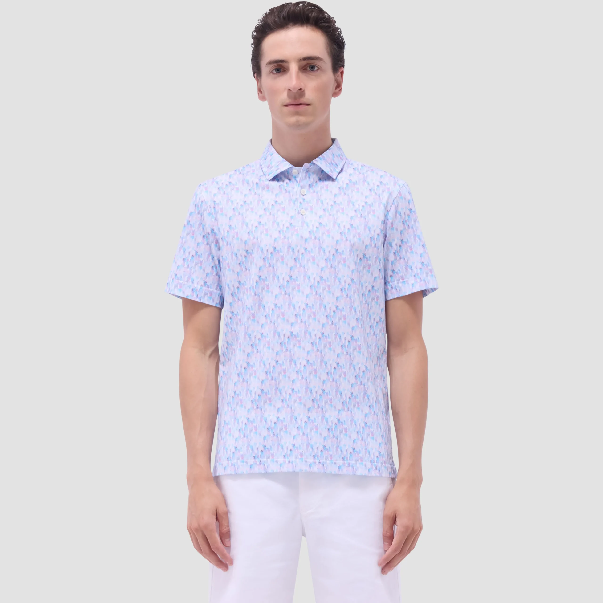 Victor Fruit Print OoohCotton Polo Shirt
