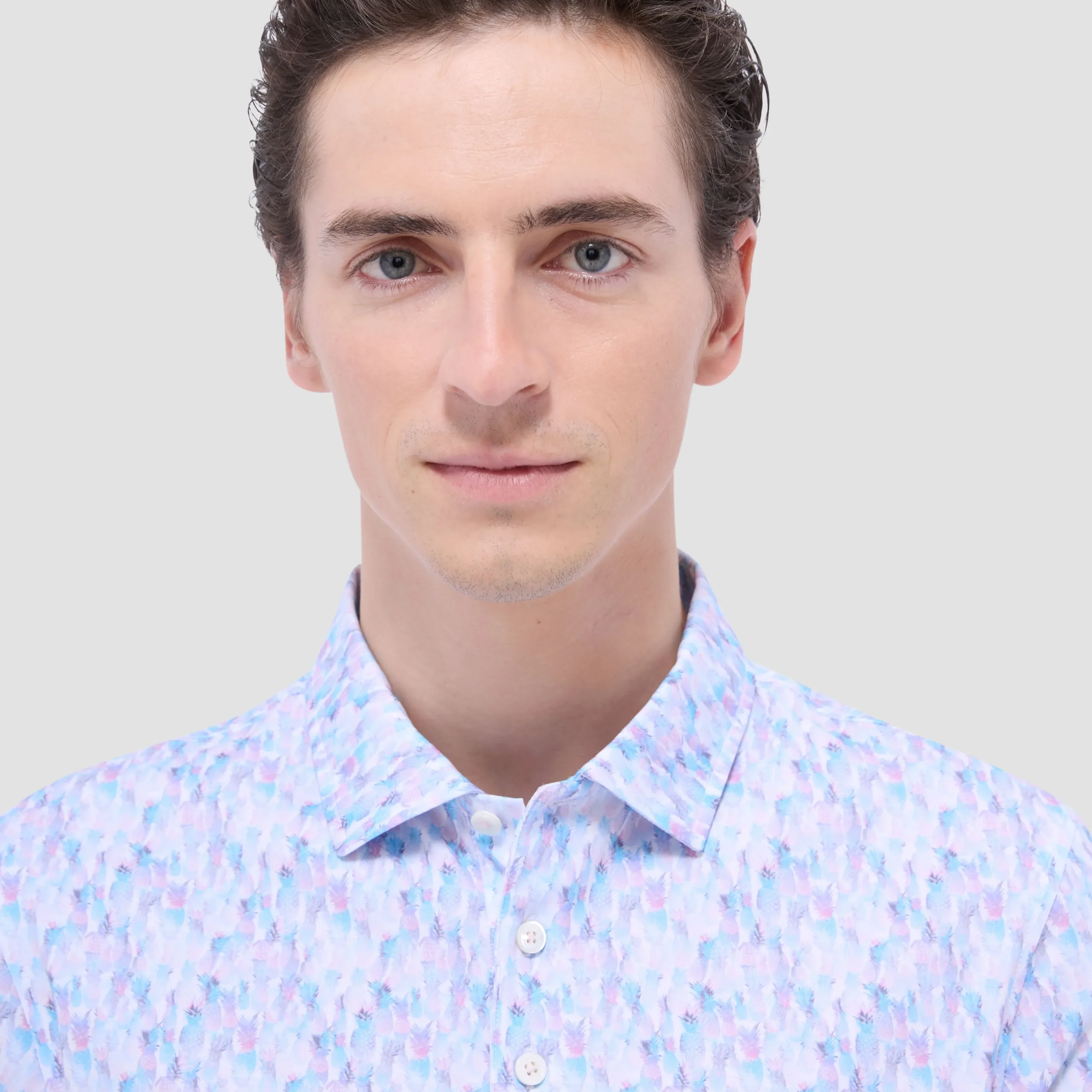 Victor Fruit Print OoohCotton Polo Shirt
