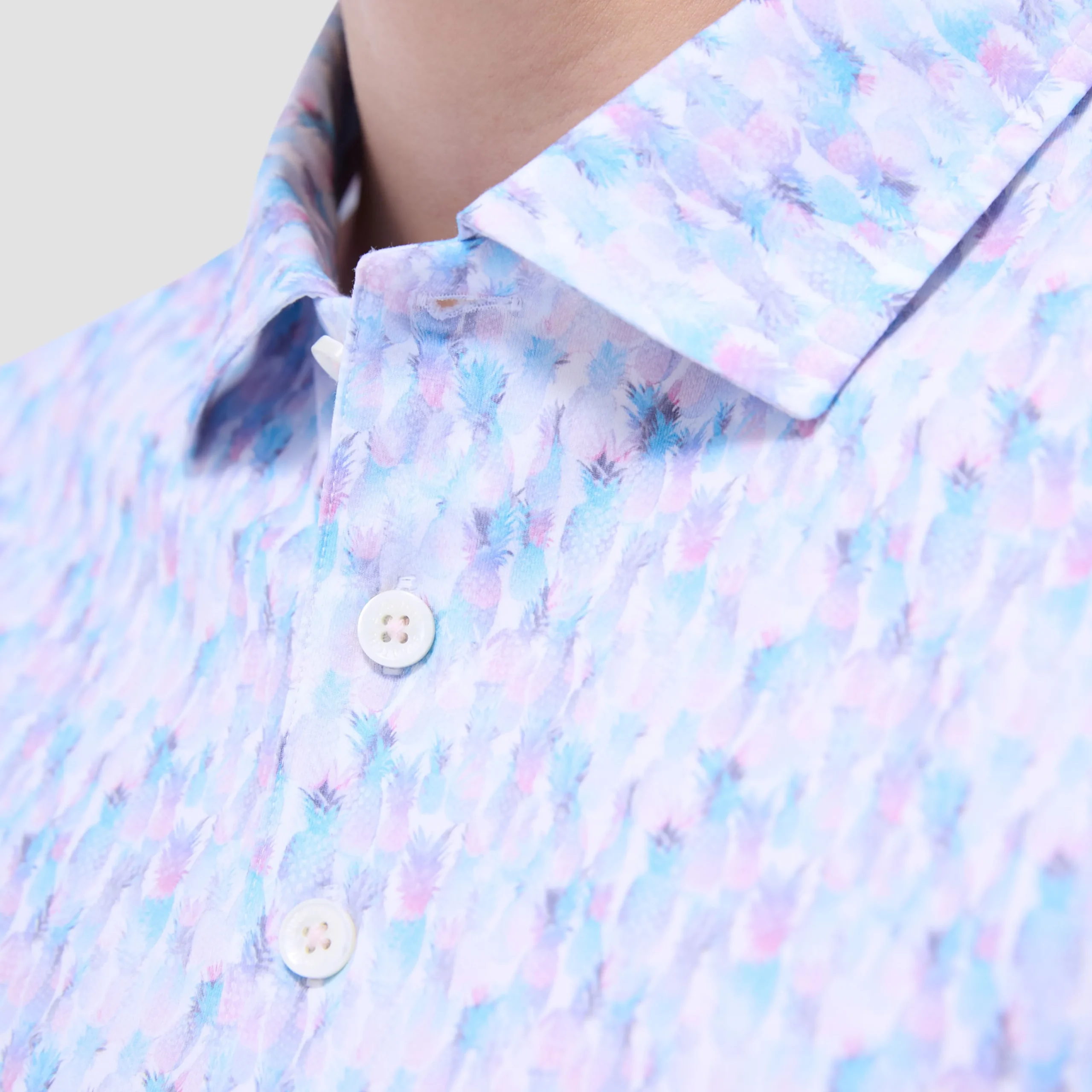 Victor Fruit Print OoohCotton Polo Shirt