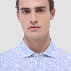 Victor Geometric OoohCotton Polo Shirt