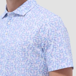 Victor Geometric OoohCotton Polo Shirt