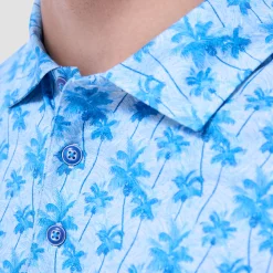 Victor Palm Tree OoohCotton Polo Shirt