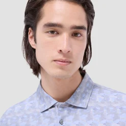 Vincent Double-Sided Abstract & Check OoohCotton Polo Shirt