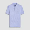 Vincent Double-Sided Geometric & Solid OoohCotton Polo Shirt