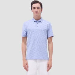Vincent Double-Sided Geometric & Solid OoohCotton Polo Shirt