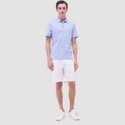 Vincent Double-Sided Geometric & Solid OoohCotton Polo Shirt