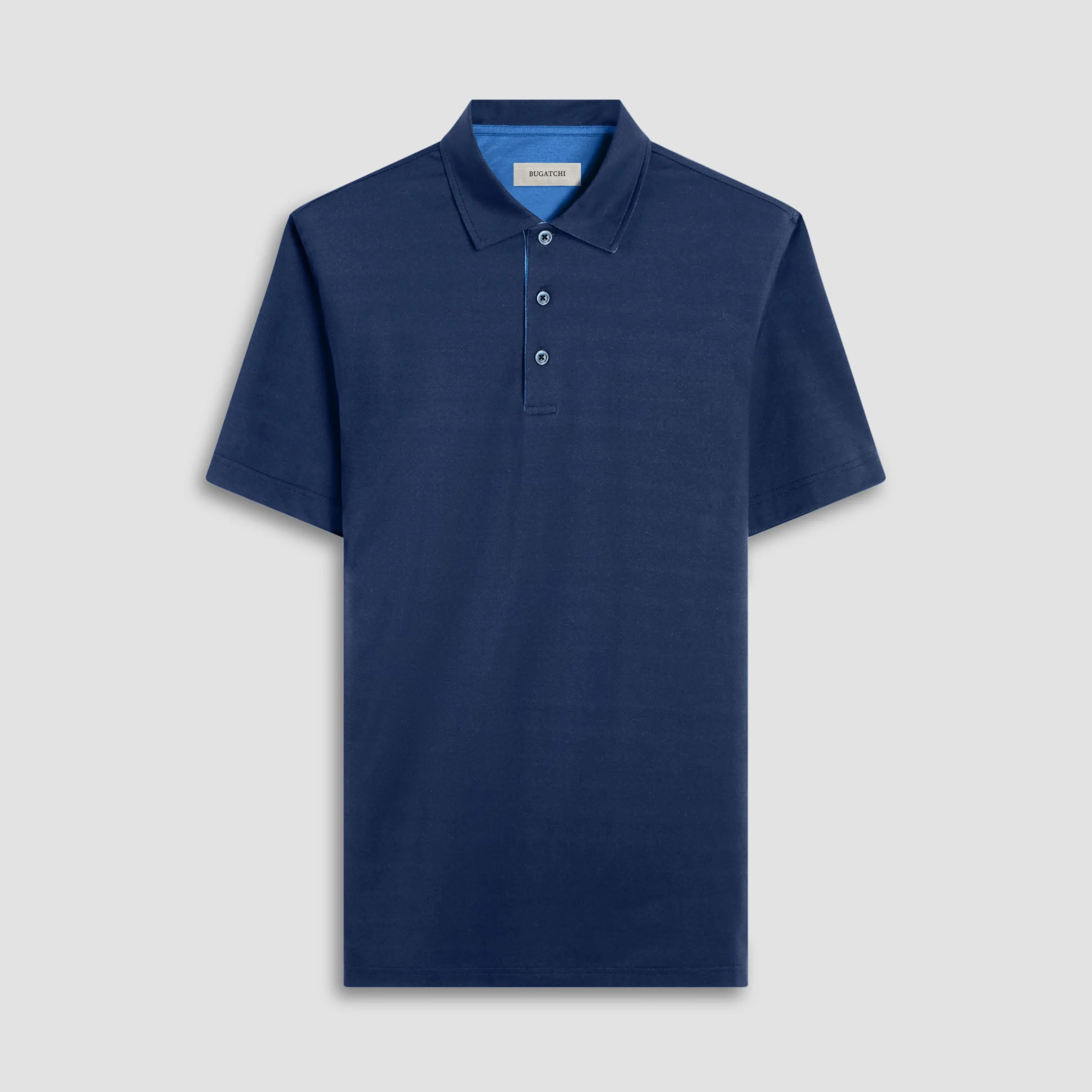 Vincent Double-Sided Solid OoohCotton Polo Shirt
